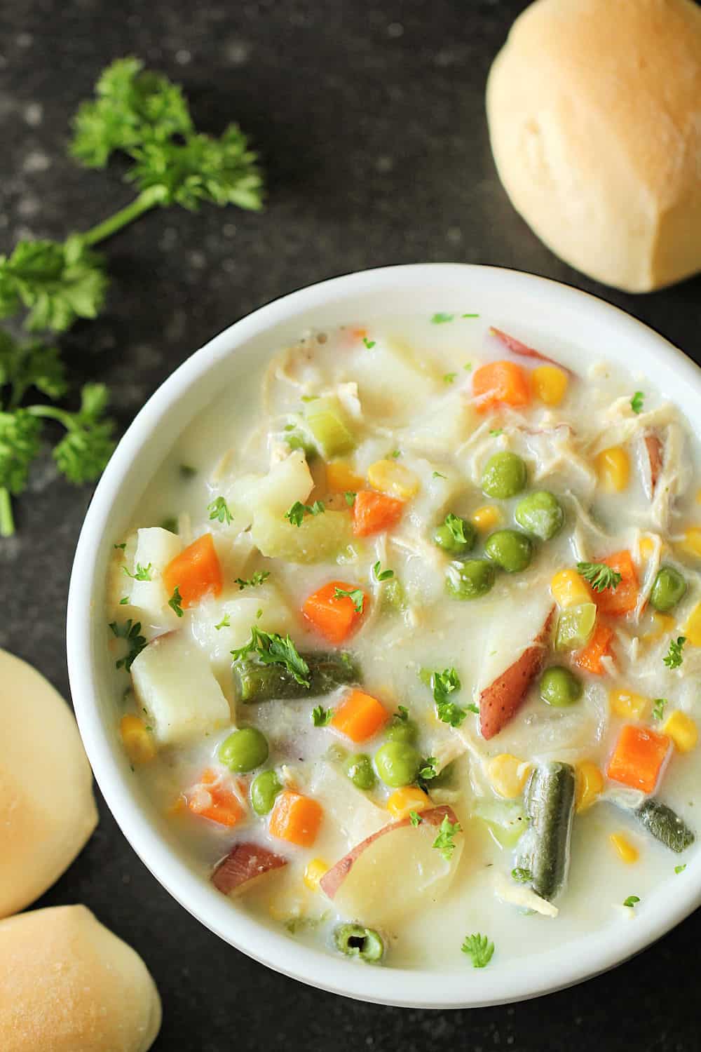 Chicken Pot Pie Soup Recipe