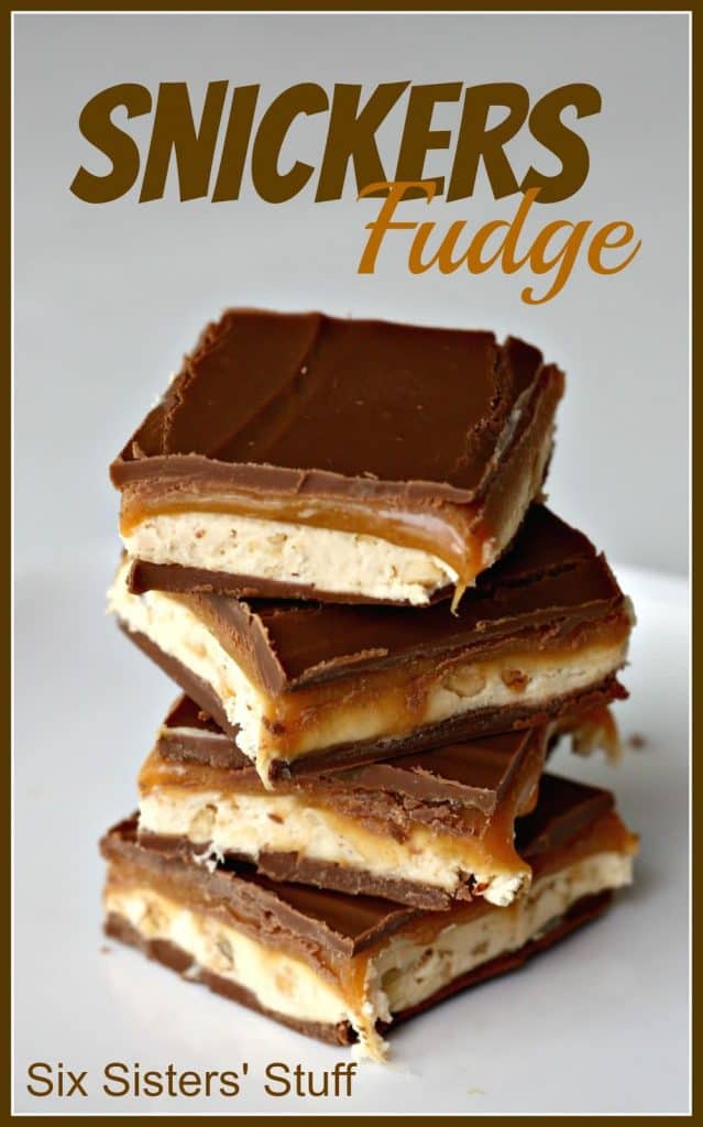 snickers fudge six sisters stuff