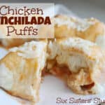 Chicken Enchilada Puffs