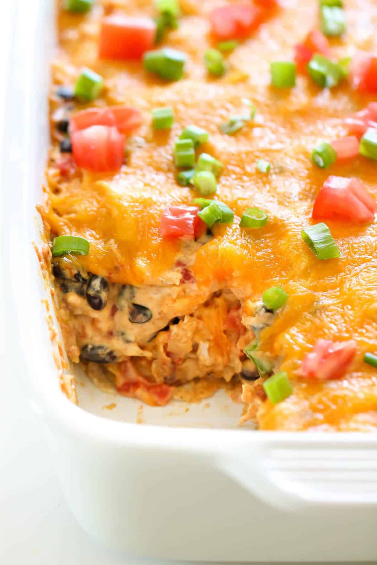 Chicken Taco Casserole Recipe