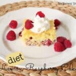 Diet Lemon Raspberry Cake