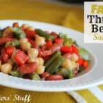 Fast three bean salad