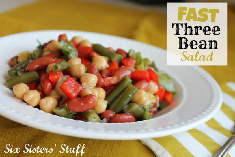 Fast Three Bean Salad Recipe