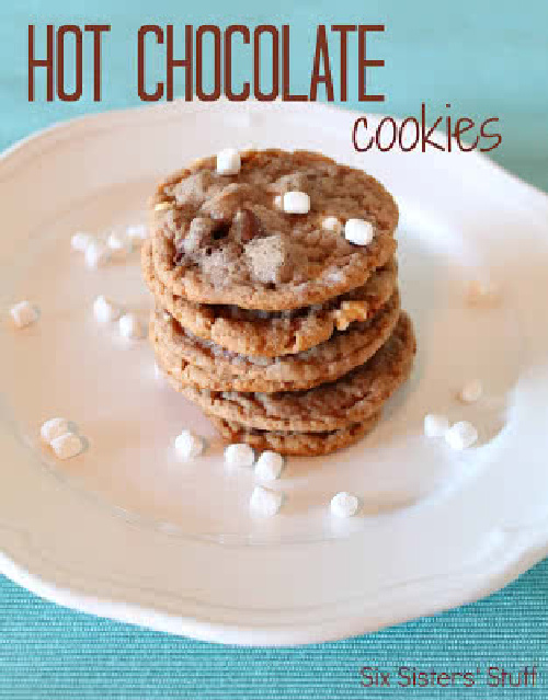 Hot Chocolate Cookies Recipe {with Truvia® Baking Blend}