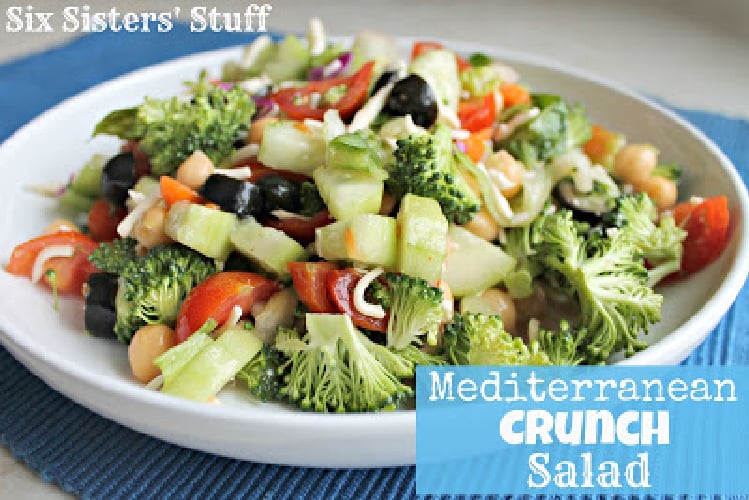 Mediterranean Crunch Salad Recipe