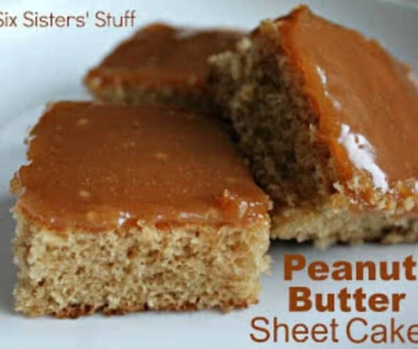 Peanut Butter Sheet Cake
