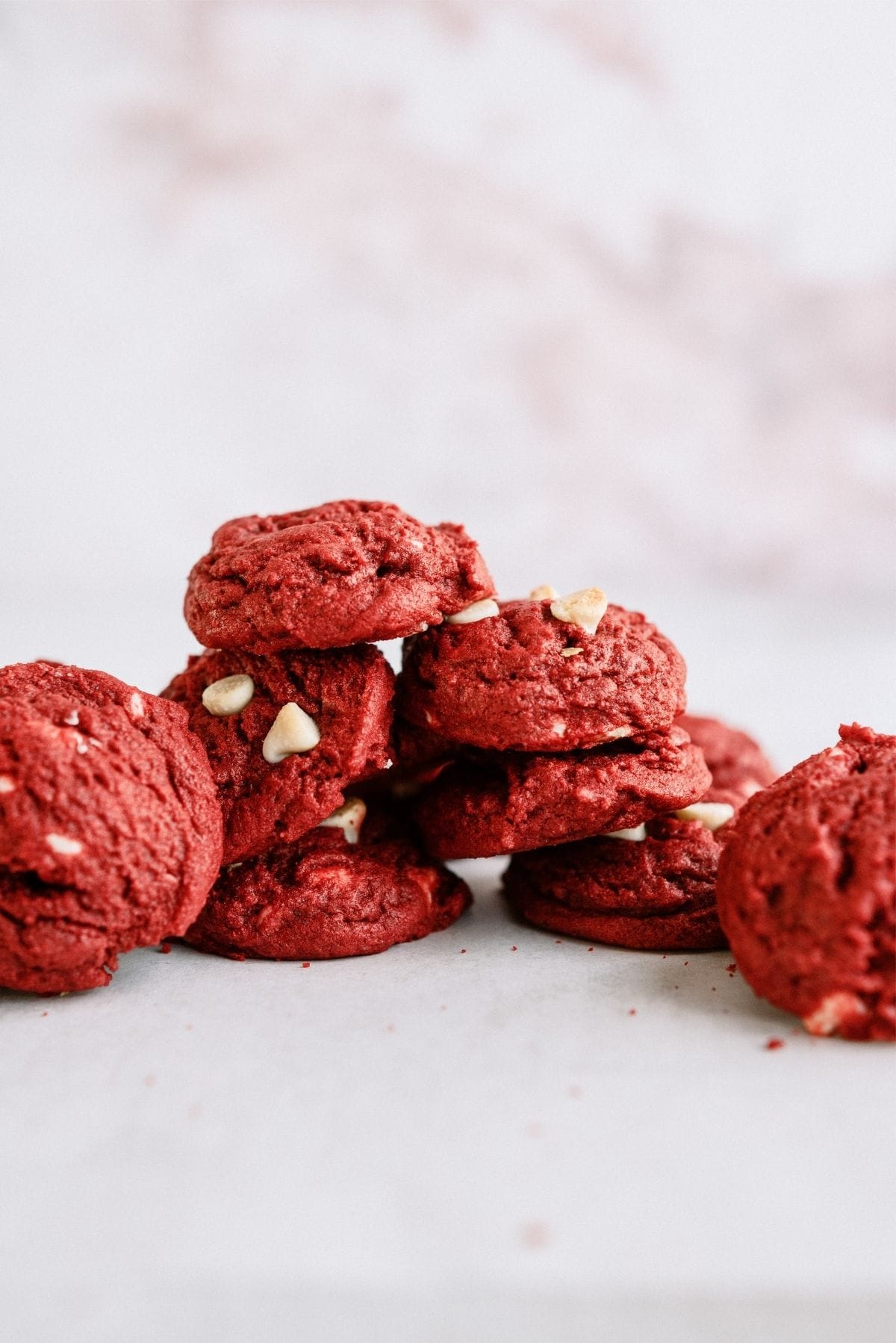 Red Velvet White Chocolate Chip Cookies Recipe