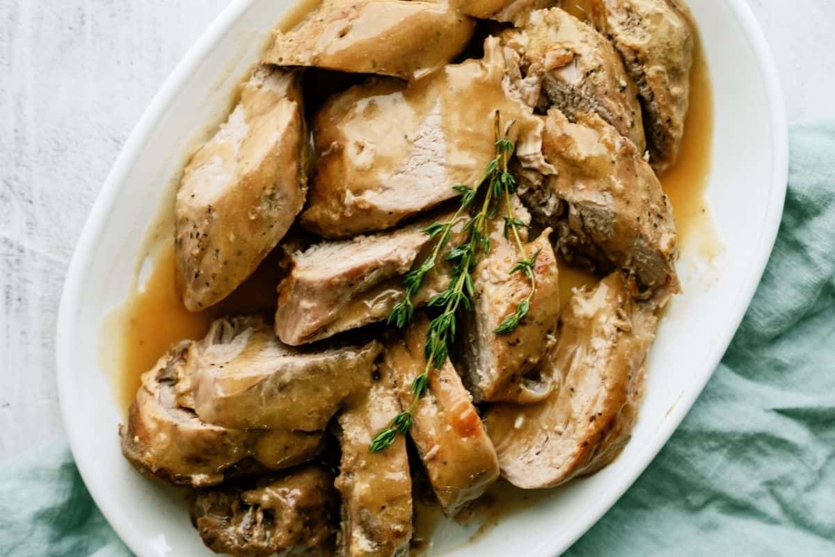 Slow Cooker Maple and Brown Sugar Pork Tenderloin Recipe