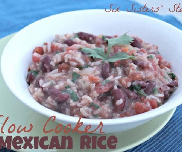 slow cooker mexican rice