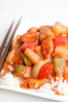 slow cooker sweet and sour chicken