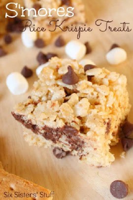 S'mores Rice Krispies Treats