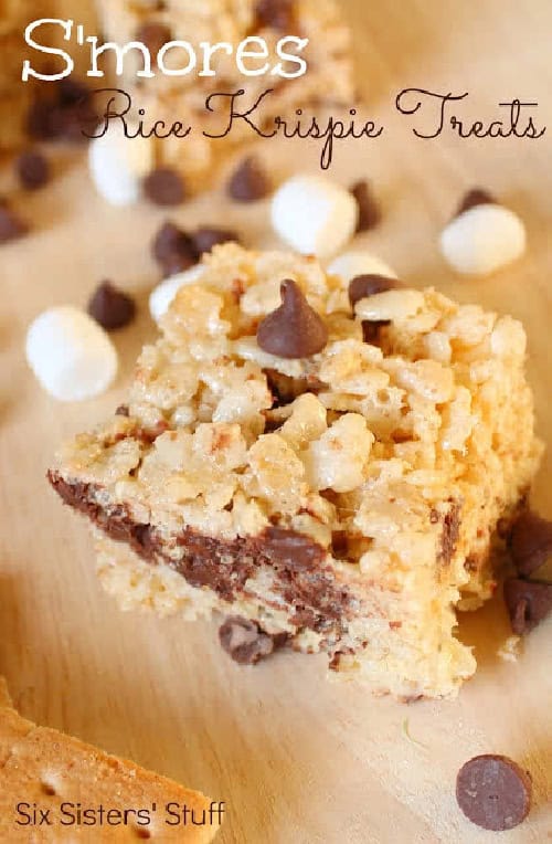 S’mores Rice Krispie Treats Recipe