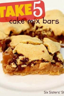 Take 5 Cake Mix Bars