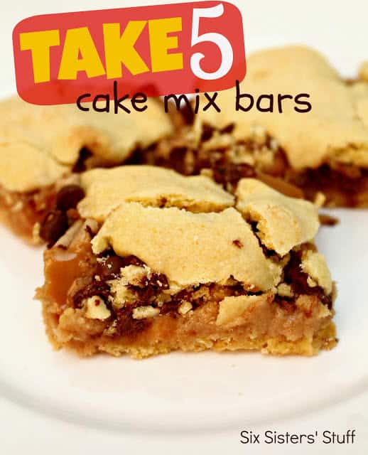 Take 5 Cake Mix Bars Recipe