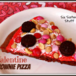 Valentine Brownie Pizza Recipe