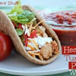 Healthy Turkey Pita Wrap