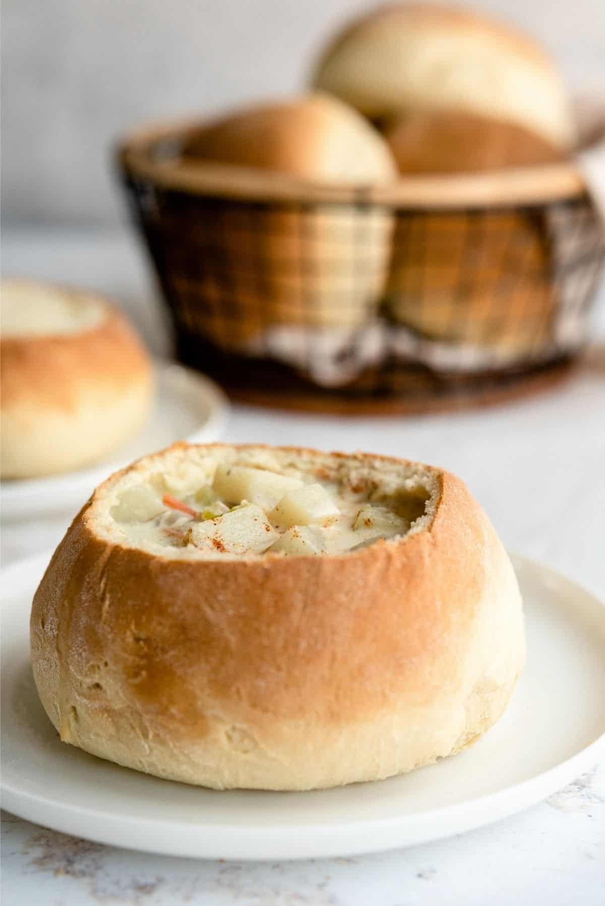 Homemade Bread Bowls Recipe