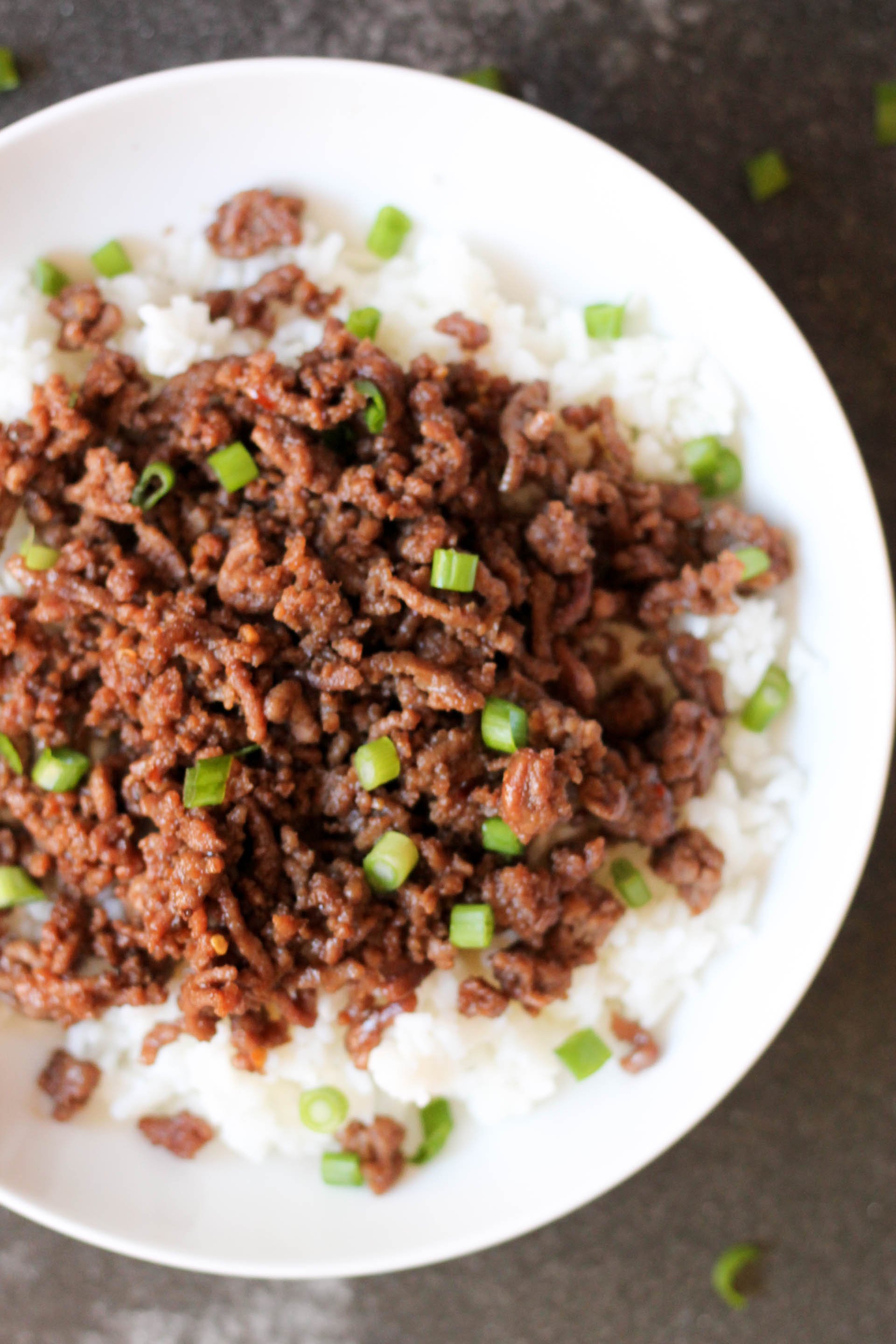 Korean Beef and Rice