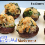 Parmesan Spinach Stuffed Mushrooms