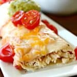 Slow Cooker Chicken Ranch Enchiladas