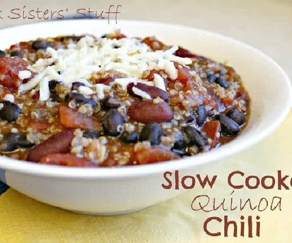 Slow Cooker Quinoa Chili