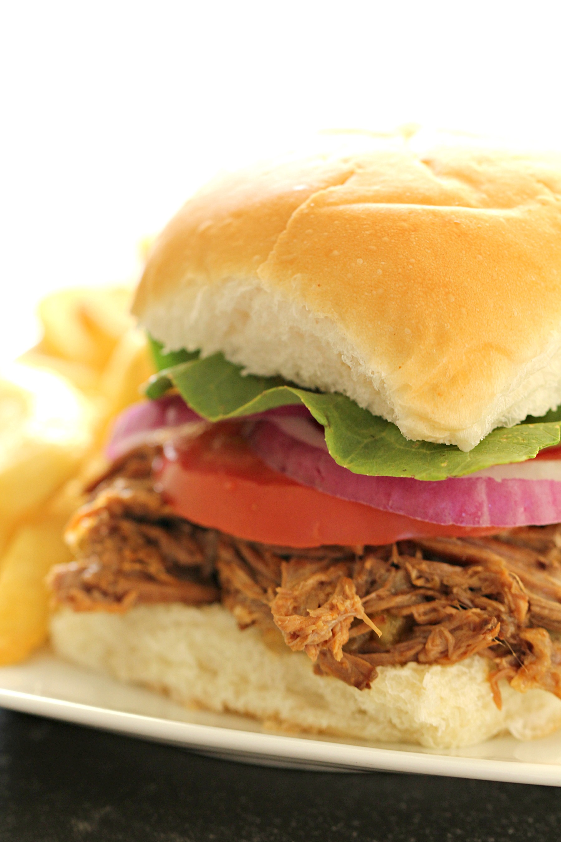 Slow Cooker Pineapple BBQ Beef Sandwiches Recipe