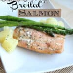 Honey Pineapple Broiled Salmon