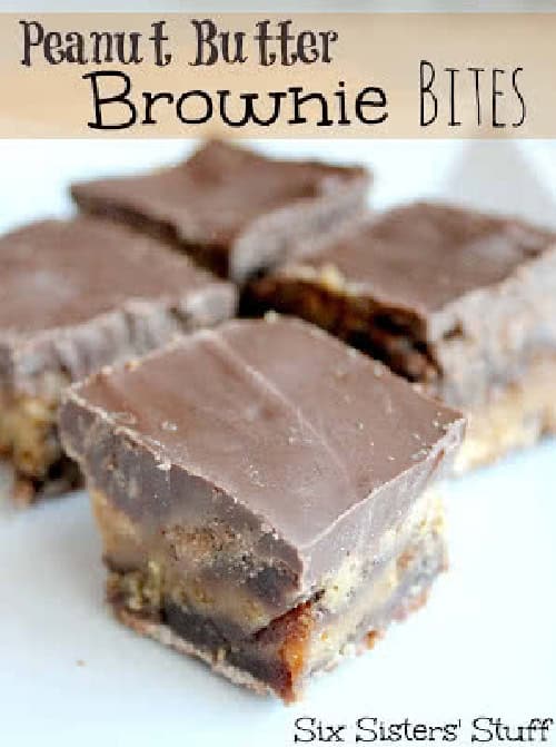 Peanut Butter Brownie Bites Recipe