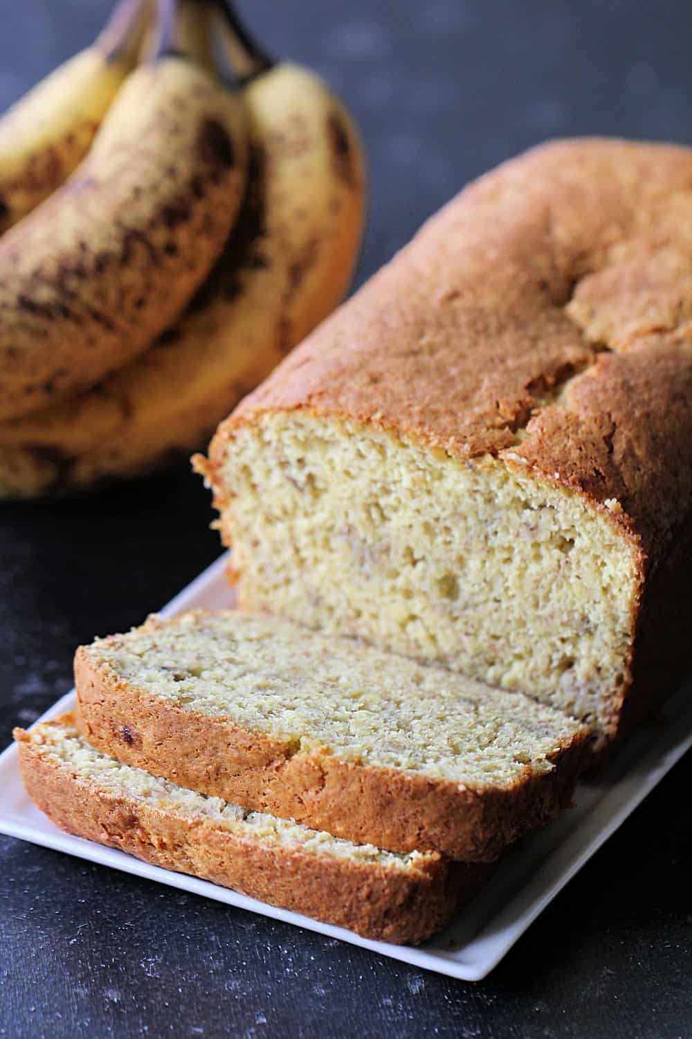 3 Ingredient Banana Bread Recipe