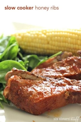 slow cooker honey ribs