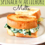 spinach and artichoke melts