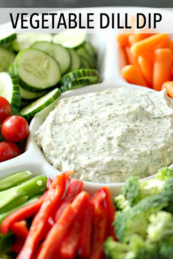 Vegetable Dill Dip Recipe
