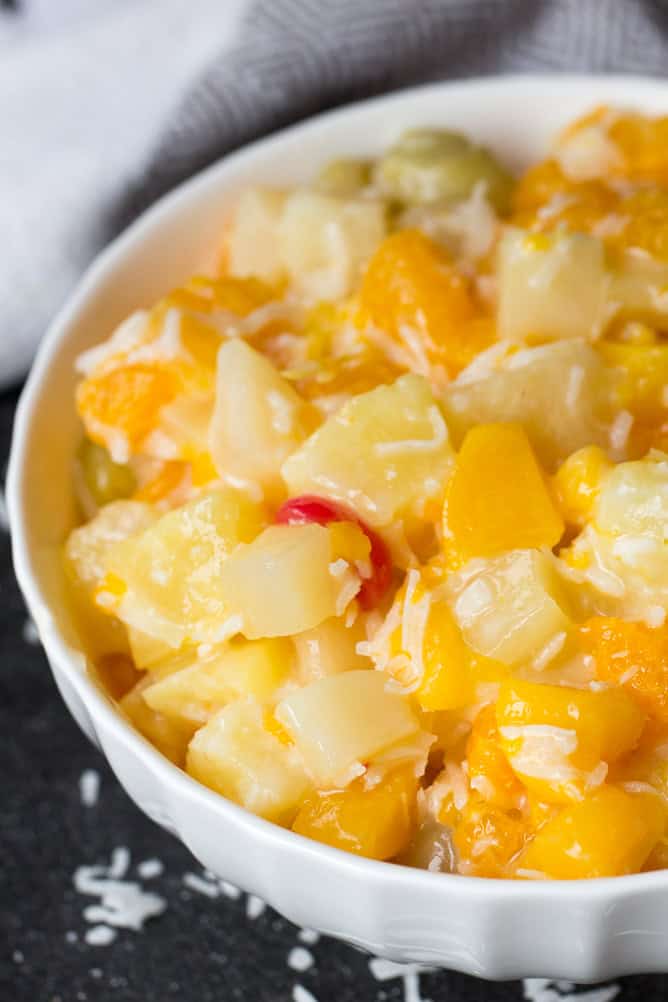 Easy Ambrosia Fruit Salad