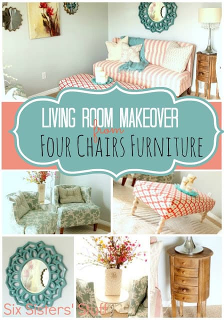 Living Room Makeover by Four Chairs Furniture