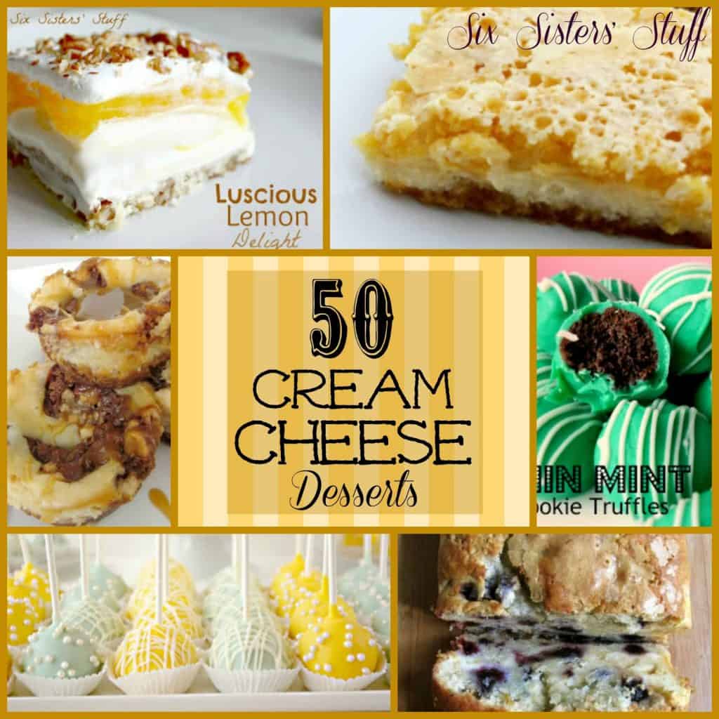 50 cream cheese desserts