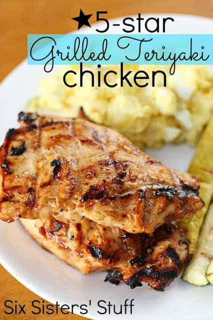 5-star grilled teriyaki chicken