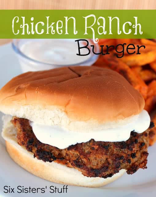 chicken ranch burgers recipe