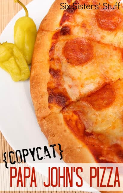 Copycat Papa John’s Pizza Recipe