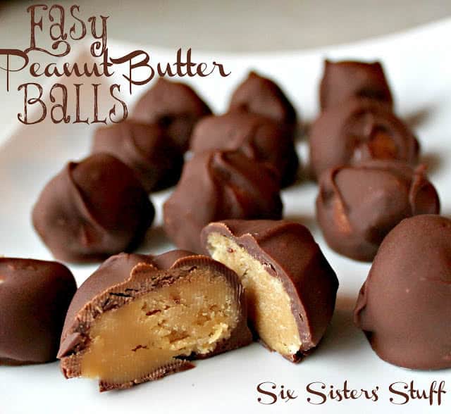 Easy Chocolate Peanut Butter Balls