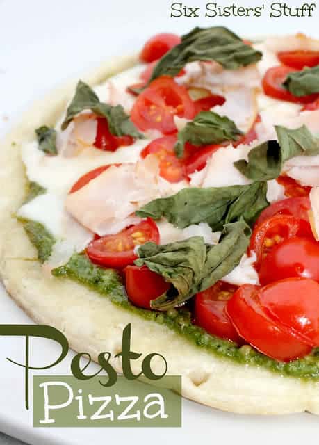 Fresh Pesto Pizza