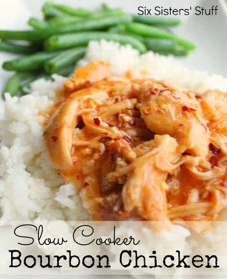 slow cooker bourbon chicken recipe