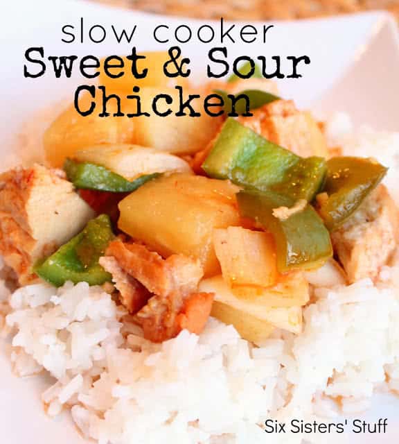 Slow cooker sweet and sour chicken recipe