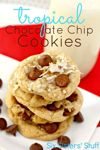 Tropical Chocolate Chip Cookies