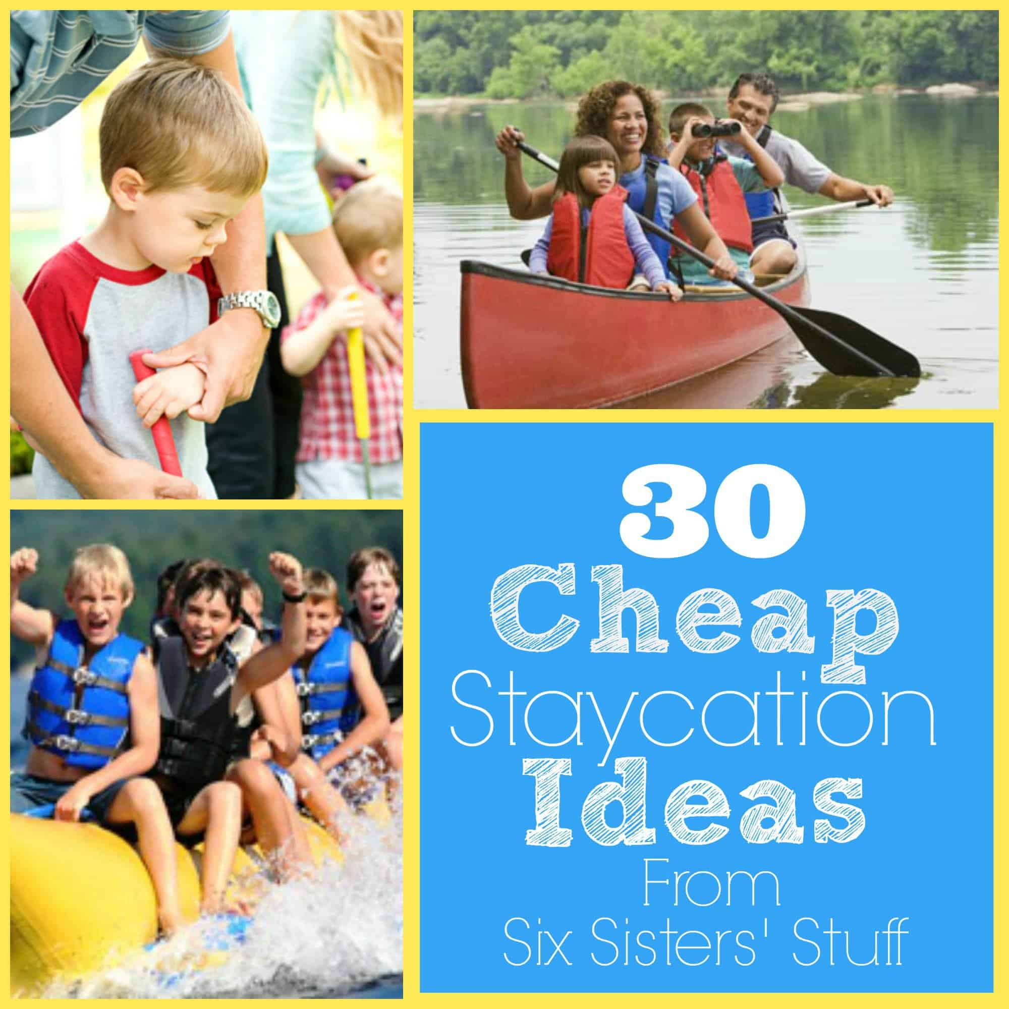 30 Cheap Summer Staycation Ideas