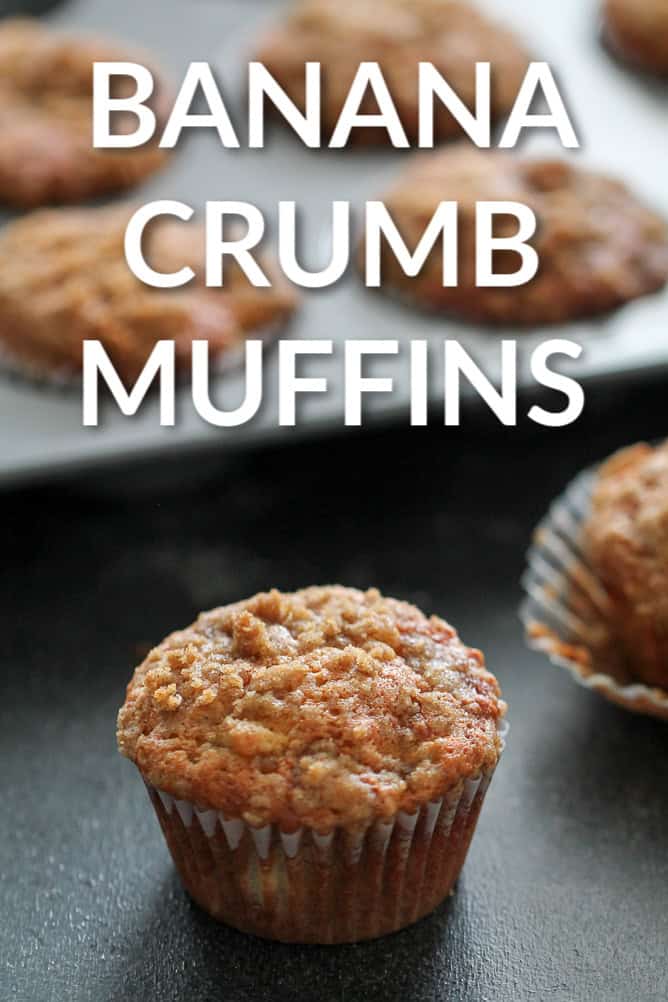 Banana Crumb Muffins