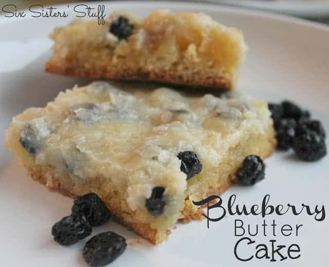 Blueberry Butter Cake Recipe