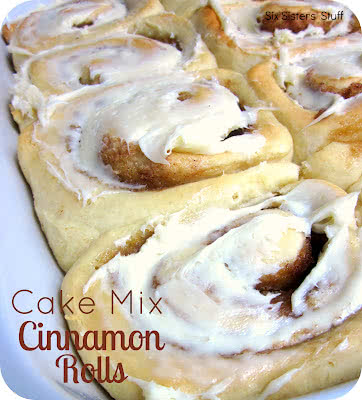 Cake Mix Cinnamon Rolls Recipe