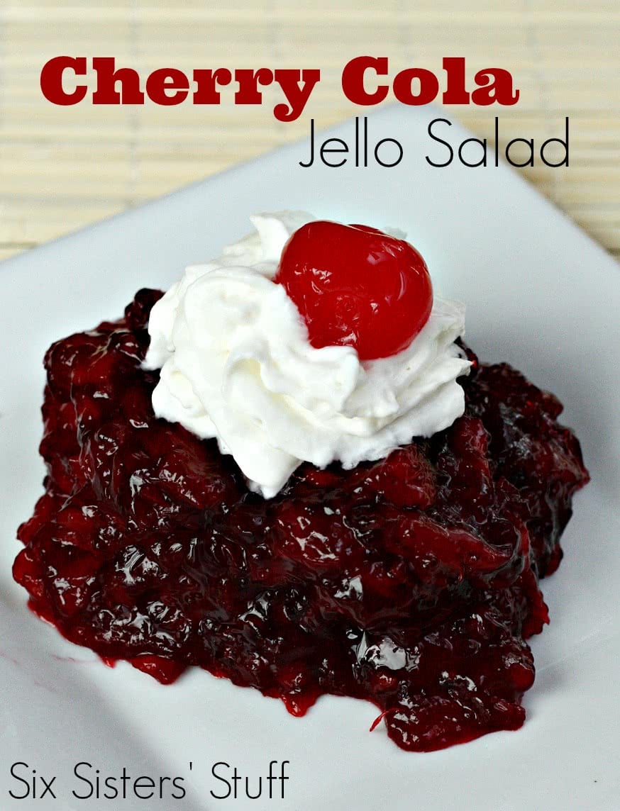 Cherry Cola Jello Salad Recipe