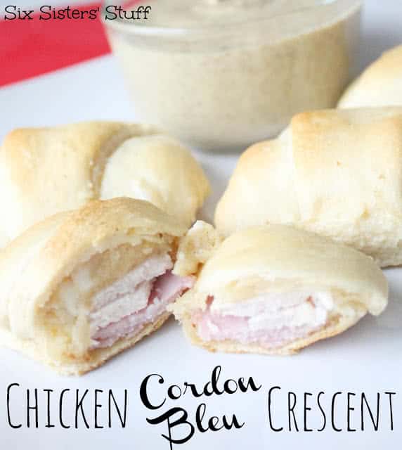 Chicken Cordon Bleu Crescents Recipe