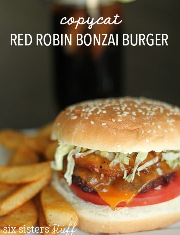 Copycat Red Robin Banzai Burger Recipe